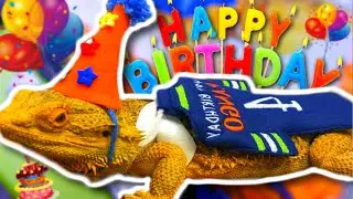 WORLDS FIRST BIRTHDAY PARTY AT THE REPTILE  ZOO!!! | BRIAN BARCZYK