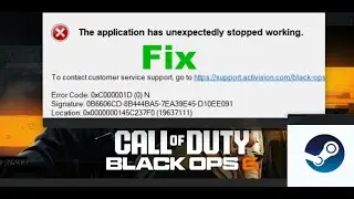 Fix Call Of Duty Black Ops 6 Error Code 0xC000001D (0) N (Steam/Battle.net Users)
