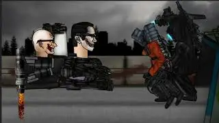 skibidi scientists, g-man, fake g-man, vs speaker man titan, camera man titan part 2