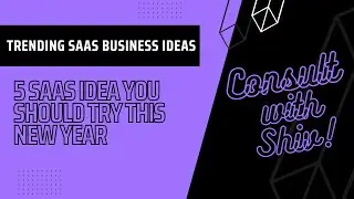 5 SaaS Idea You Should Try This New Year