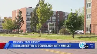 Teens arrested in connection with murder in Syracuse