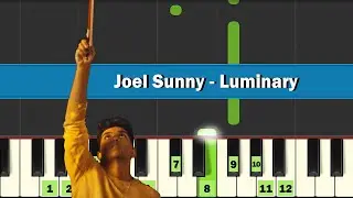 Joel Sunny - Luminary  | Easy Piano Tutorial