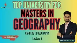 Top University for Masters in Geography-Careers in Geography 