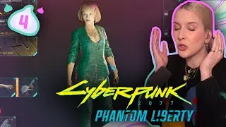 FIRST PLAYTHROUGH Cyberpunk 2077 Phantom Liberty DLC (PC) | Part 4