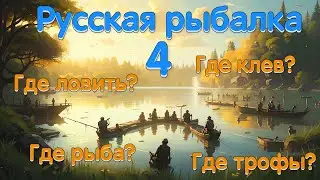 Ловим рыбу на нытье в русской рыбалке 4!