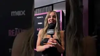 Sydney Sweeney talks about filming her upcoming rom-com "Anyone But You" in Australia.