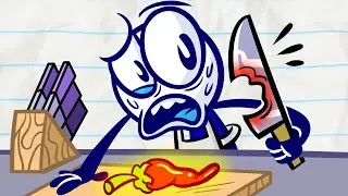 Pencilmate's Pepper Is Too Hot! | Animated Cartoons Characters | Animated Short Films | Pencilmation