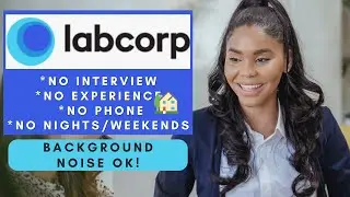 LabCorp is Hiring Remote! No Interview No Experience No Phone Remote Work From Home Jobs 2024