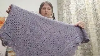 НАУЧИЛАСЬ ВЯЗАТЬ ПЛАТКИ как это было  Я ДОВОЛЬНА 