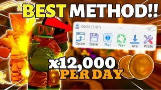 *BEST METHOD* Horseshoe Macro AFK Farm Method | Anime Vanguards