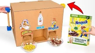 Comment Faire Une Machine à Nesquik et Kosmostars Avec Du Lait ?