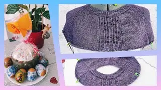 МК по нулевому реглану, продвижения процесса🧶👍/Нулевой реглан, понятие и пояснения📝