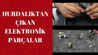 Hurdalıktan Çıkan Elektronik Parçalar ( Depo Temizliği )