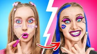 Кардинальная трансформация: от СОФТ-девочки к АЛЬТ-девочке! Хорошая девочка влюбилась в E-BOY