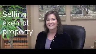 Protect exempt property proceeds from creditors