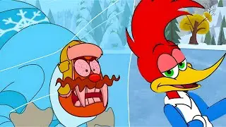 Guerra na Neve! | Pica-Pau | WildBrain Português