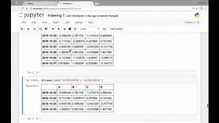 40  Indexing   Selection by label loc