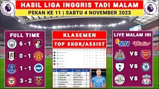 Hasil liga Inggris tadi malam - Man City vs Bournemouth - liga Inggris 2023/2024 - Liga Inggris