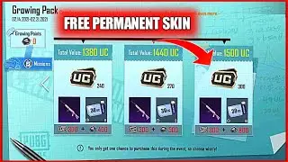 New Growing Pack Event Explain | Free Permanent Skin in Pubg Mobile