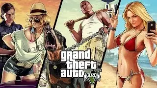 GTA 5 Мод на GTA San Andreas Изменены: радар, прицел, легенда карты, показатель денег....
