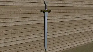 Blender 3D Kılıç (excalibur) Modelleme