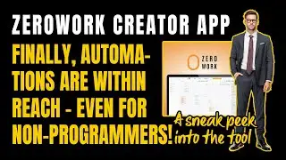 Create Automated TaskBots with ZeroWork Creator App & Start Generating Recurring Revenue🌮AppSumo LTD