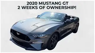 2020 Mustang GT Two Week Ownership Review | driving through beautiful beach town!
