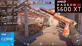 RX 5600 XT | Counter-Strike 2 - 1080p Low & Max Graphics