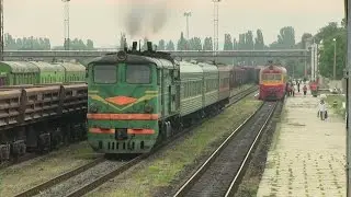 [ЧФМ] 2ТЭ10Л-2080Б на ст. Белць-Словозия / [CFM] 2TE10L-2080B at Balti-Slobozia station