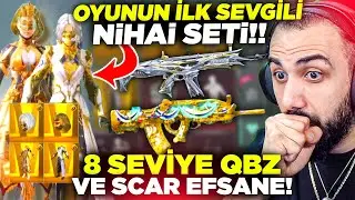 OYUNDA İLK! YENİ SEVGİLİ X-SUİTİ! ALTIN VURUŞ EFEKTLİ 8 SEVİYE QBZ VE SCAR!! EFSANE | PUBG MOBILE