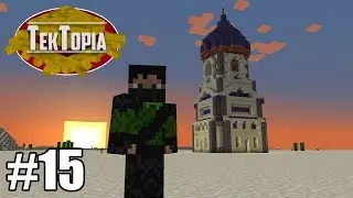 TekTopia #15 - Starting a New Village! (Minecraft Villager Mod)